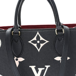 Empreinte Monogram Giant Onthego MM Black Beige