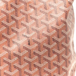 Iridescent Goyardine Saint Louis PM Pearly Coral