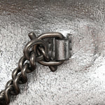 Metallic Calfskin Super Mini Dionysus Shoulder Bag Silver