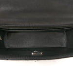 Lambskin Quilted Mini Rectangular Flap Black