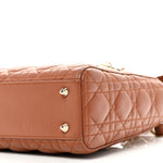 Calfskin Cannage Small My ABCDior Lady Dior Tan