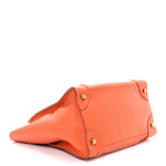 Smooth Calfskin Mini Luggage Orange