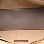 Calfskin Archetype Small Shopping Tote Light Brown