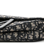 Oblique Saddle Bag Blue