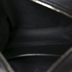 Calfskin Matelasse Monochrome Small GG Marmont Chain Shoulder Bag Black