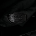 Calfskin Quilted ES Giant Travel Bag Black