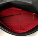 Goatskin Quilted Large Chanel 19 Flap Black