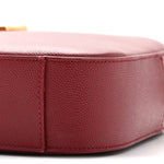 Grain De Poudre Medium Classic Monogram Camera Bag Oxblood