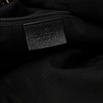 Snakeskin Large Sukey Tote Black