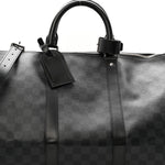 Damier Graphite Keepall Bandouliere 55