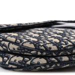 Oblique Saddle Bag Blue