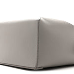 Soft Grained Calfskin Small Puzzle Edge Bag Pearl Grey