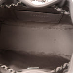 Caviar Quilted Mini Chanel 25 Handbag Dark Grey
