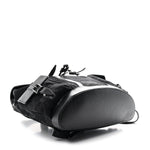 Monogram Jumbo GG Textured Dollar Calfskin Web Double Buckle Backpack Black