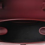 Vitello Virtus Small Shoulder Bag Burgundy