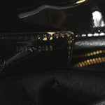 Patent Cannage Large Lady Dior Black