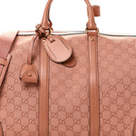 Monogram Azalea Calfskin Small Retro Interlocking G Duffle Bag Cloche Rose Pink