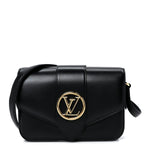 Smooth Calfskin LV Pont 9 Black