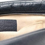 Pebbled Calfskin Small Soho Disco Bag Blue