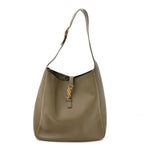 Supple Calfskin Large Le 5 A 7 Soft Hobo Strong Moss