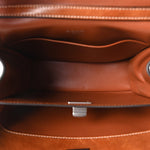 Vegetable Tanned Lambskin Mini Rodeo Top Handle Handbag Tan Cowboy