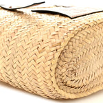 Raffia Basket Tote Bag Natural Tan