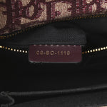 Oblique 30 Montaigne Flap Bag Burgundy