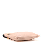 Soft Nappa Logo Small Drawstring Pouch Bag Rosa Quarzo Black