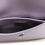 Spazzolato Cleo Flap Shoulder Bag Fiordaliso
