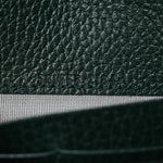 Calfskin Garden Dionysus Chain Wallet Emerald