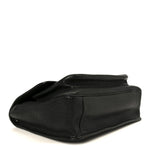 Grained Lambskin Monogram Large Niki Chain Satchel Black
