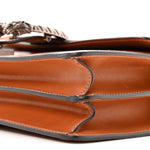 Calfskin Small Dionysus Shoulder Bag Harness Brown