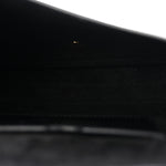Box Calfskin Medium Bobby Flap Black