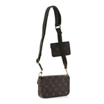 Monogram Felicie Strap & Go Kaki