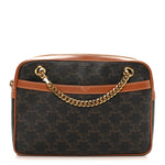 Triomphe Canvas Calfskin Medium Patapans Tan