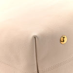 Grained Calfskin Low Key Hobo MM Limestone