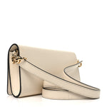 Calfskin Vlogo Crossbody Pouch White