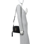 Calfskin Matelasse Monogram Lou Camera Bag Black