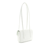 Shiny Caviar Mini Preppy Coco Shoulder Bag Light Blue