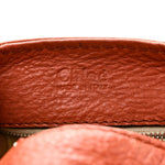 Calfskin Paddington Front Pocket Tote Whiskey