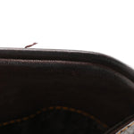 Calfskin Medium Gaucho Double Saddle Bag Brown