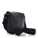 Damier Graphite Logo District PM Grey