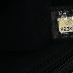 Lambskin Chevron Quilted New Medium Boy Flap Black