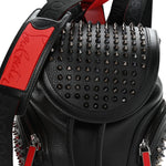 Calfskin Spiked Small Explorafunk Backpack Black