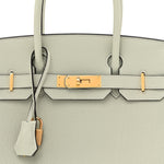Togo Birkin 30 Gris Neve