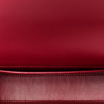 Box Calfskin Mini Voltaire Shoulder Bag Burgundy