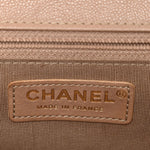 Caviar Quilted New Medium Boy Flap Dark Beige