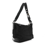 Nylon Shoulder Bag  Black
