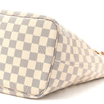 Damier Azur Neo Neverfull MM Rose Ballerine