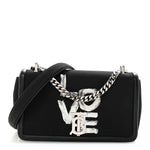 Canvas Printed Small Love Lola Bag Black